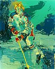 Great Paintings - The Great Gretzky by Leroy Neiman